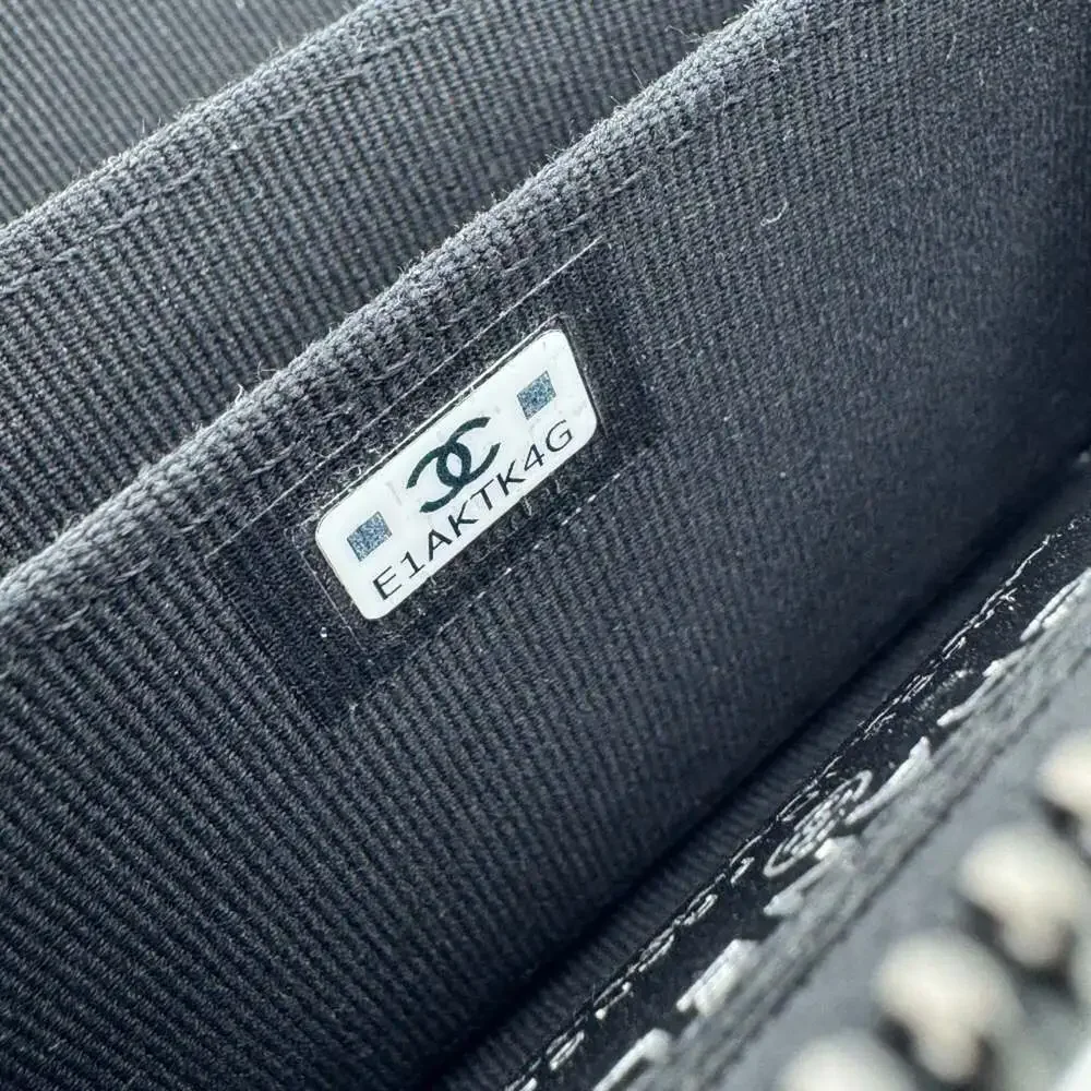 CHANEL authentic black